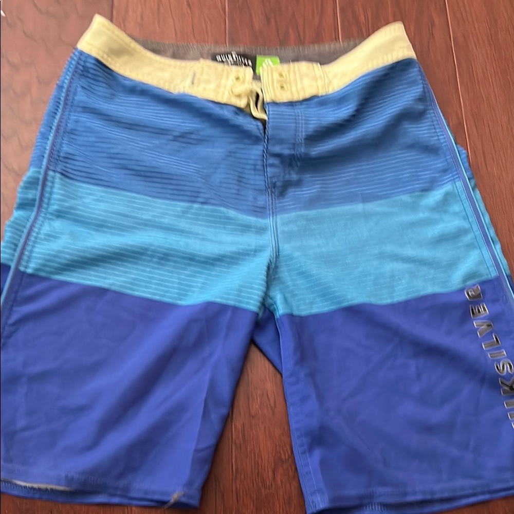 Quiksilver Men's Blue Swim Shorts